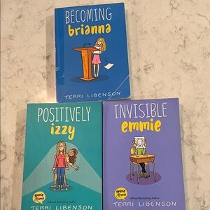 Positively Izzy Book by Terri Libenson book set